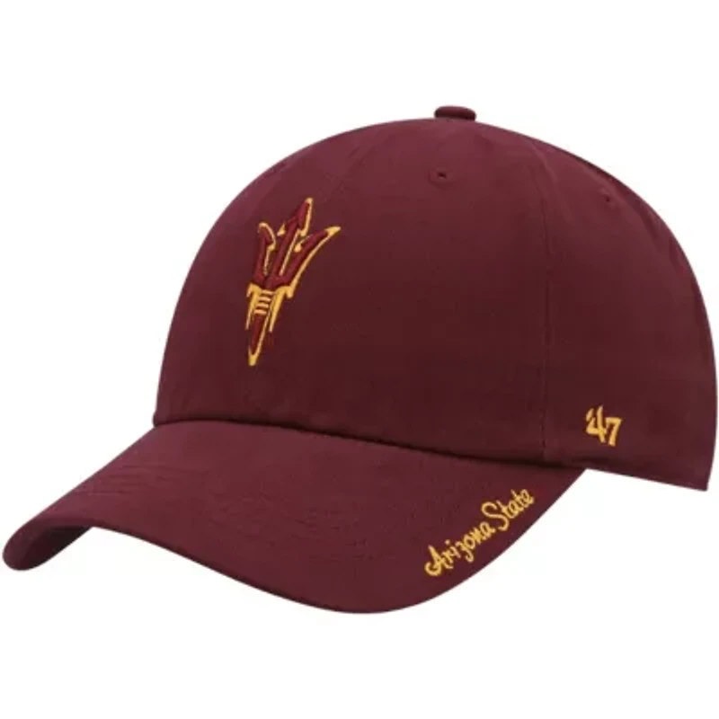 NCAA Arizona State Sun Devils Miata Clean Up Logo Adjustable Hat