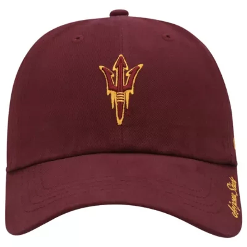 NCAA Arizona State Sun Devils Miata Clean Up Logo Adjustable Hat