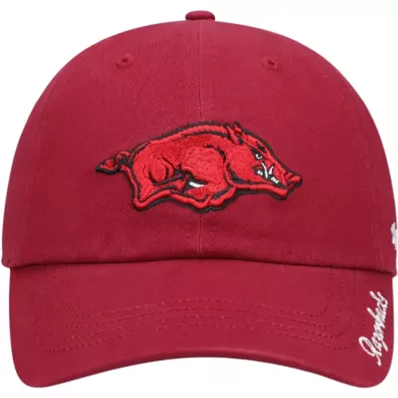 NCAA Arkansas Razorbacks Miata Clean Up Logo Adjustable Hat