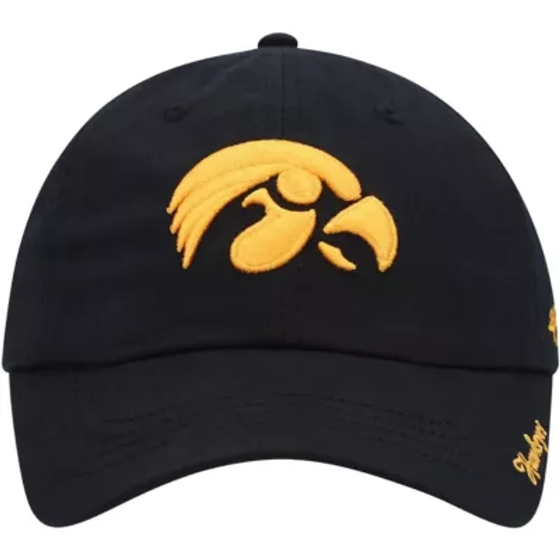 NCAA Iowa Hawkeyes Miata Clean Up Logo Adjustable Hat