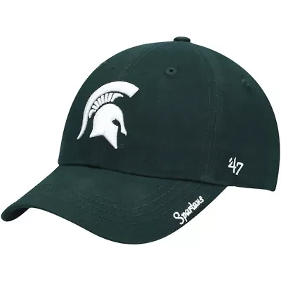 NCAA Michigan State Spartans Miata Clean Up Logo Adjustable Hat