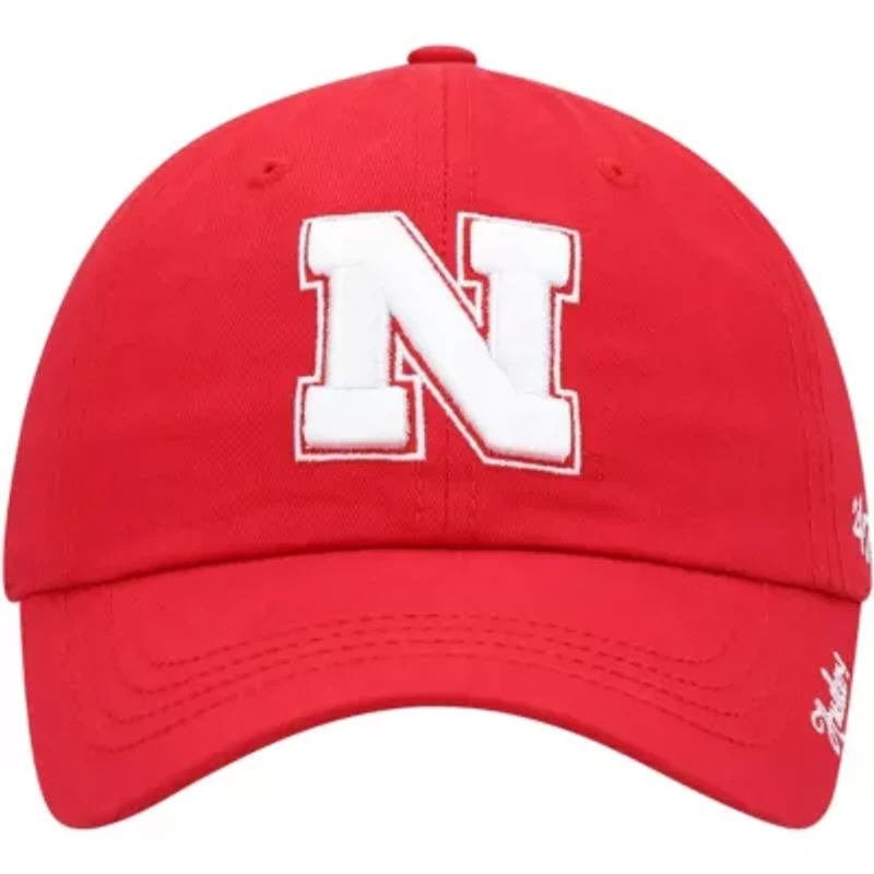 NCAA Nebraska Huskers Miata Clean Up Logo Adjustable Hat