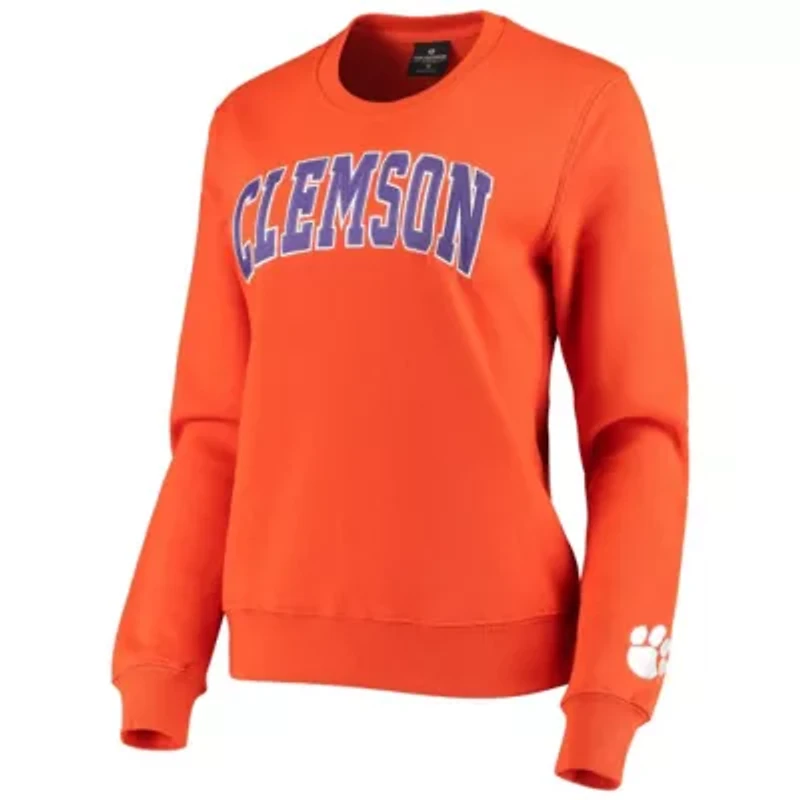 NCAA Clemson Tigers Campanile Pullover Sweatshirt