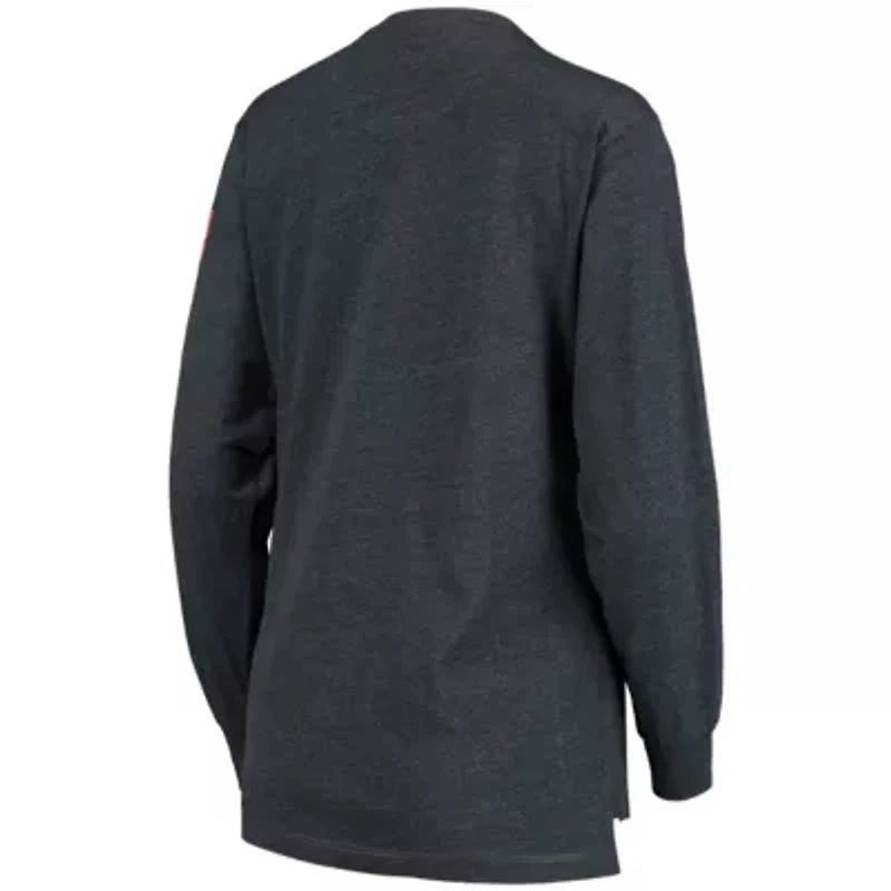 NCAA Illinois Fighting Illini Two-Hit Canyon Long Sleeve T-Shirt