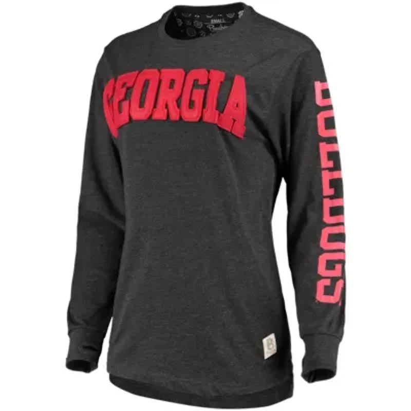 NCAA Georgia Bulldogs Two-Hit Canyon Long Sleeve T-Shirt