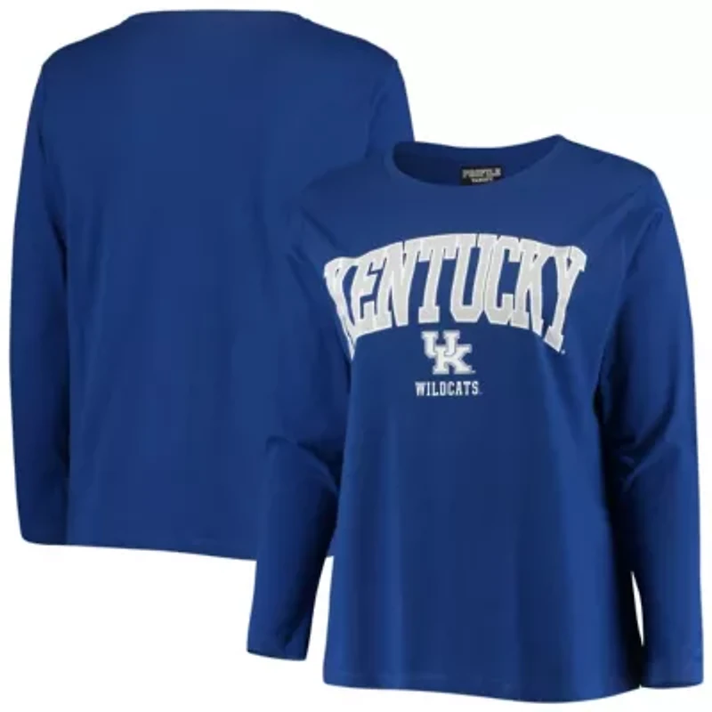 NCAA Kentucky Wildcats Plus Logo Long Sleeve T-Shirt