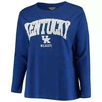 NCAA Kentucky Wildcats Plus Logo Long Sleeve T-Shirt