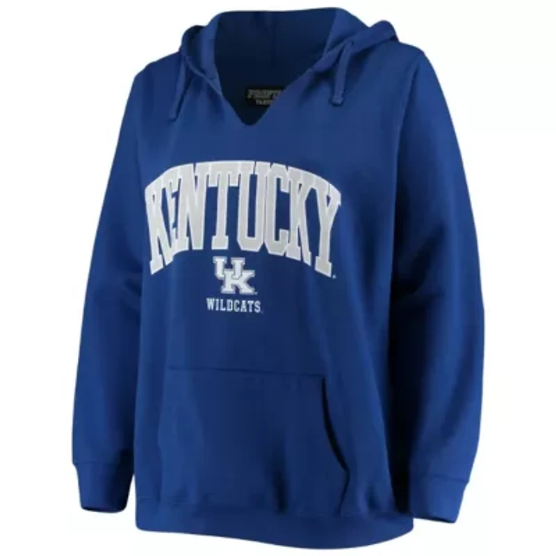 NCAA Kentucky Wildcats Plus Notch Neck Pullover Hoodie