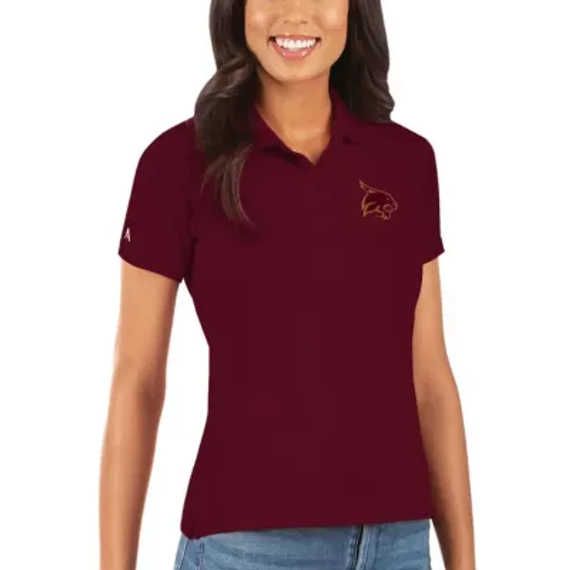 NCAA Texas State Bobcats Legacy Pique Polo