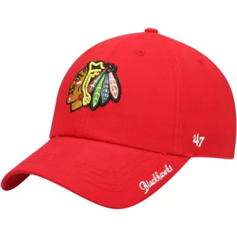NHL Chicago Blackhawks Team Miata Clean Up Adjustable Hat
