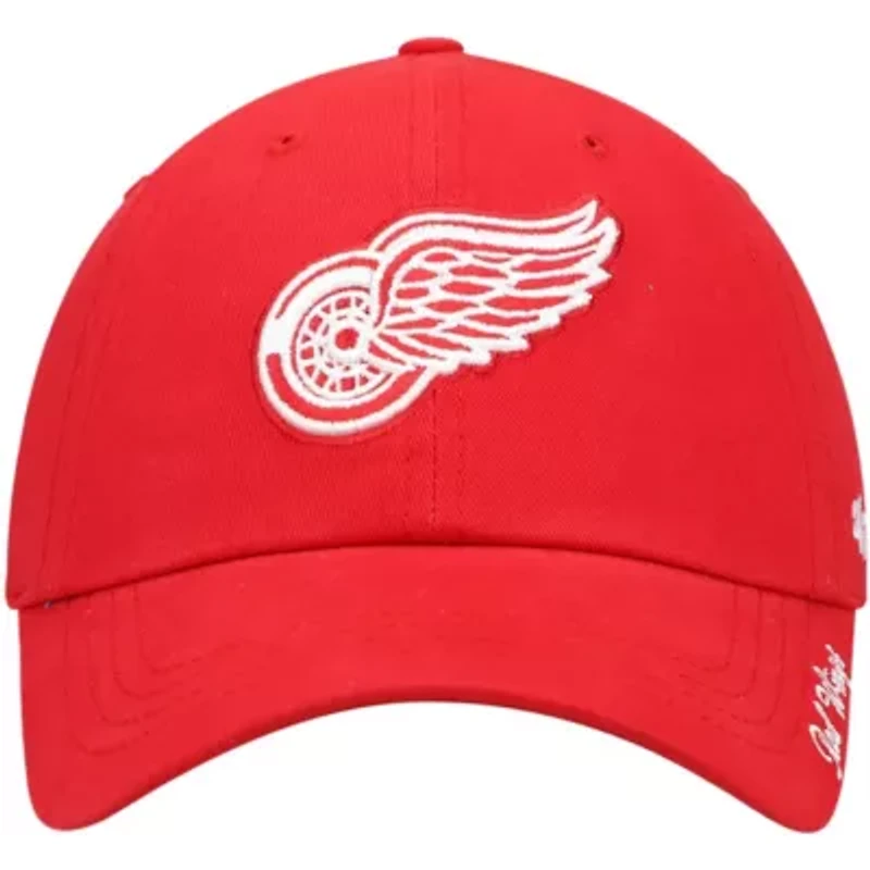 NHL Detroit Wings Team Miata Clean Up Adjustable Hat