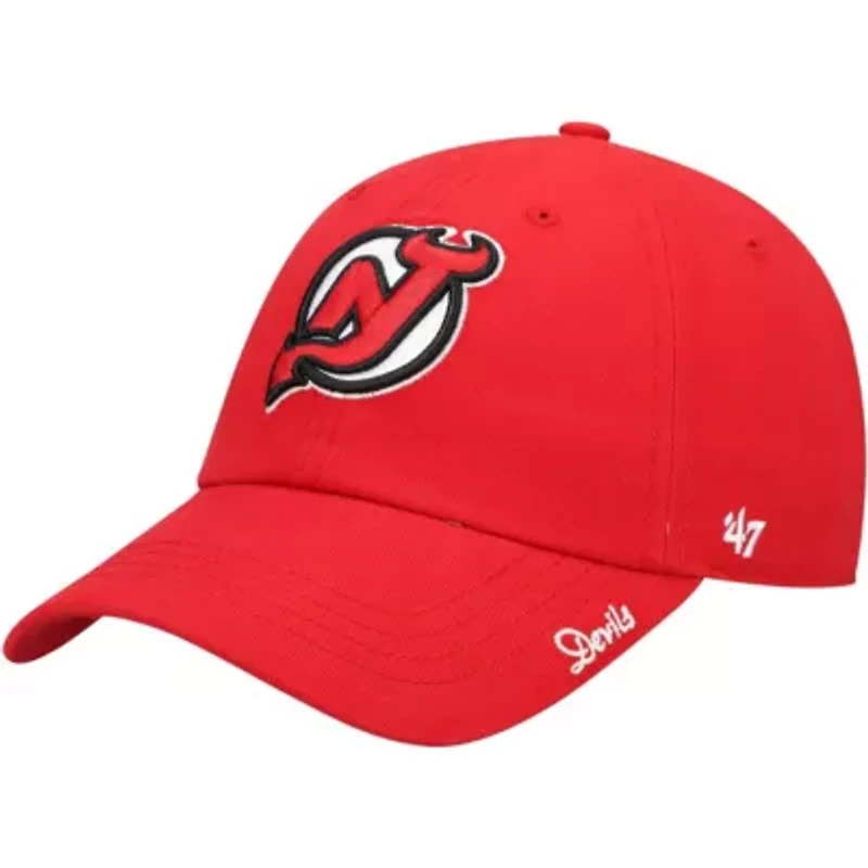 NHL New Jersey Devils Team Miata Clean Up Adjustable Hat