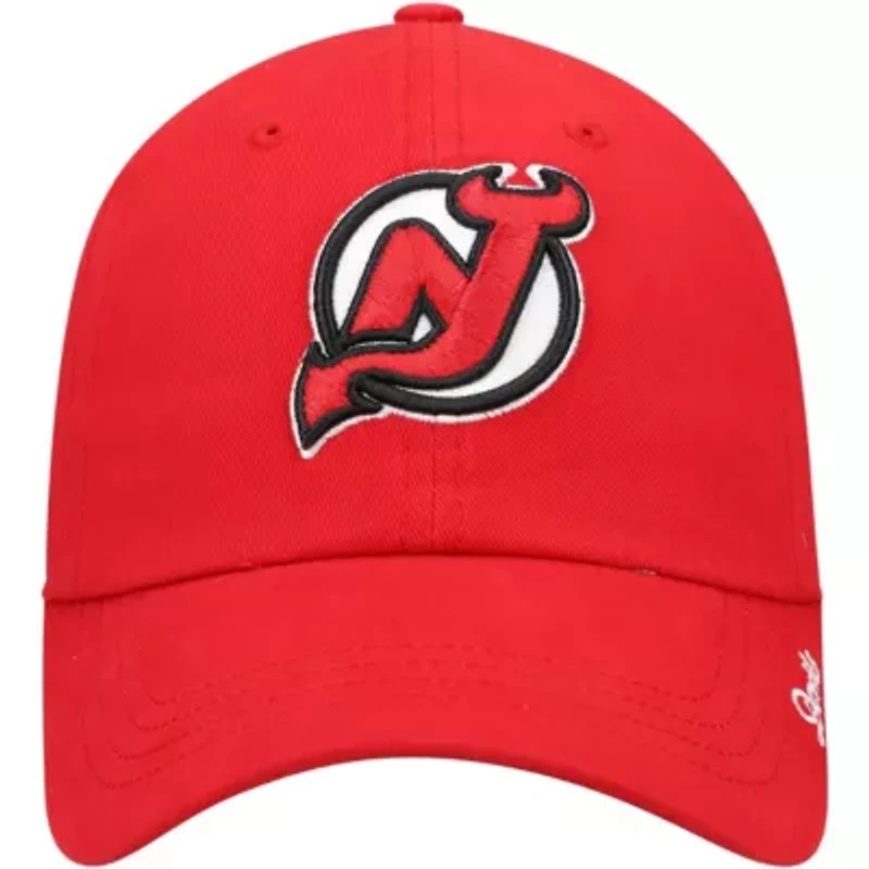 NHL New Jersey Devils Team Miata Clean Up Adjustable Hat