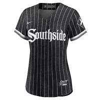 Chicago White Sox MLB Nike Black/Anthracite City Connect Replica Jersey