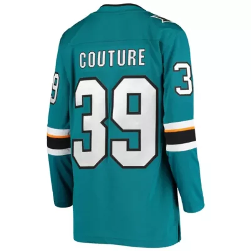 NHL Fanatics Logan Couture San Jose Sharks Breakaway Home Player Jersey