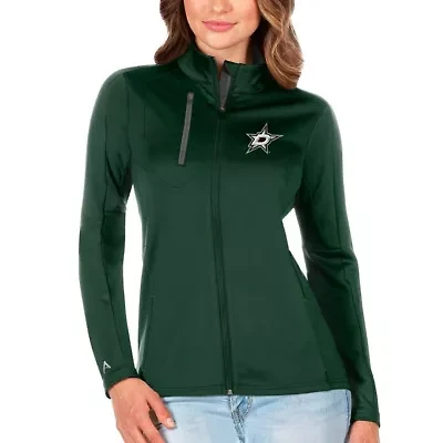NHL Green/Charcoal Dallas Stars Generation Full-Zip Pullover Jacket