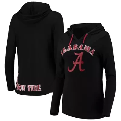 Alabama Crimson Tide NCAA My Lover Lightweight Hooded Long Sleeve T-Shirt