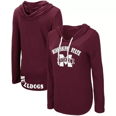 NCAA Mississippi State Bulldogs My Lover Lightweight Hooded Long Sleeve T-Shirt