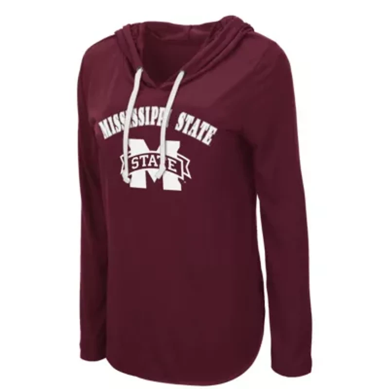 NCAA Mississippi State Bulldogs My Lover Lightweight Hooded Long Sleeve T-Shirt