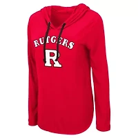 Rutgers Scarlet Knights NCAA My Lover Lightweight Hooded Long Sleeve T-Shirt