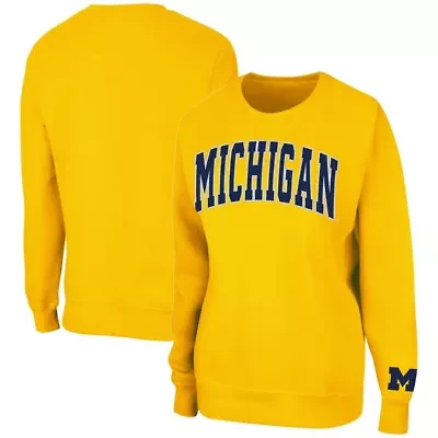 NCAA Michigan Wolverines Campanile Pullover Sweatshirt