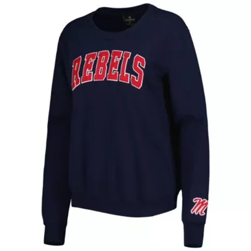 NCAA Ole Miss Rebels Campanile Pullover Sweatshirt