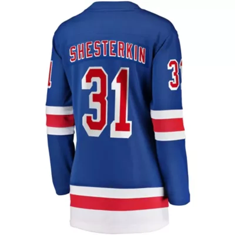 NHL Fanatics Igor Shesterkin New York Rangers Home Breakaway Jersey