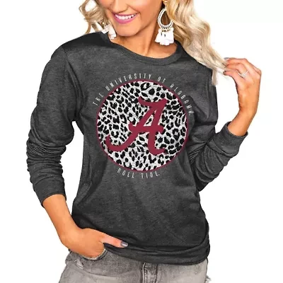 Alabama Crimson Tide NCAA Call the Shots Oversized Long Sleeve T-Shirt