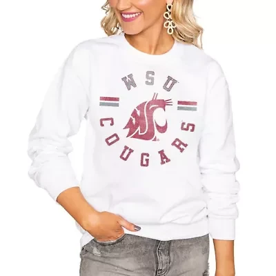 NCAA Washington State Cougars Vintage Days Perfect Pullover Sweatshirt