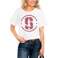 Stanford Cardinal NCAA End Zone Easy T-Shirt