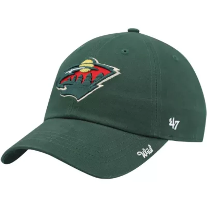 NHL Minnesota Wild Miata Clean Up Adjustable Hat