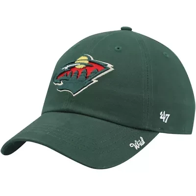 NHL Minnesota Wild Miata Clean Up Adjustable Hat