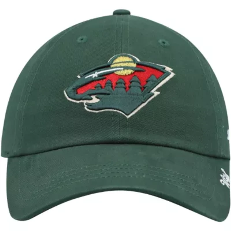 NHL Minnesota Wild Miata Clean Up Adjustable Hat