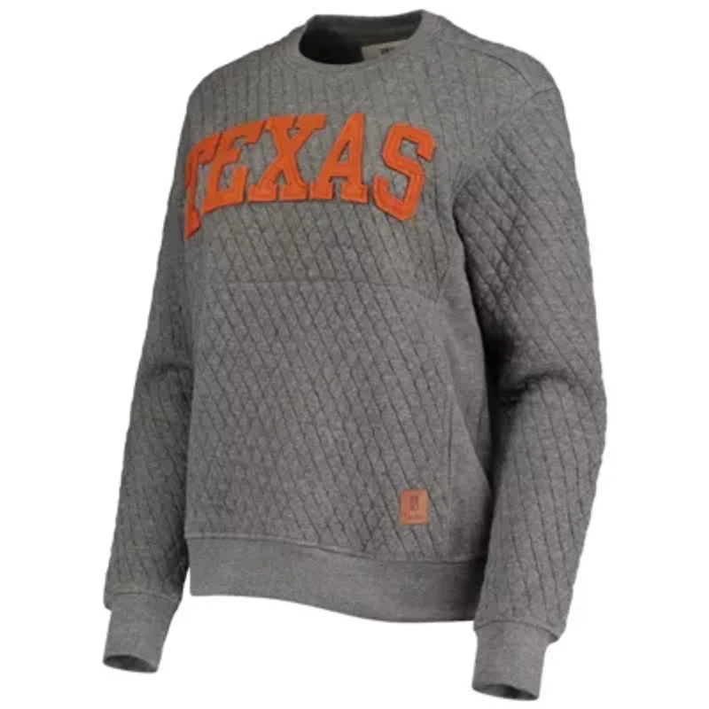 NCAA Texas Longhorns Moose Quilted Pullover Sweatshirt
