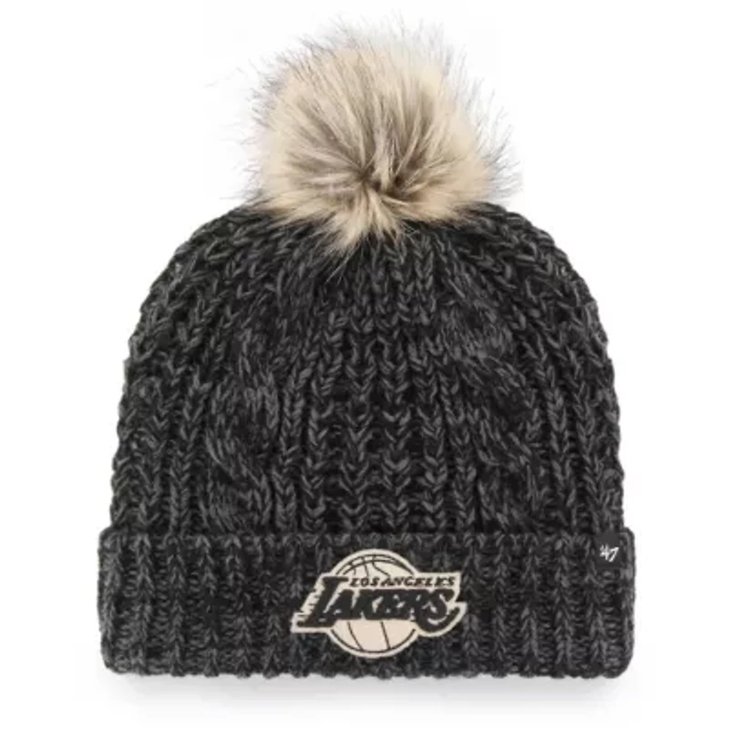 NBA Los Angeles Lakers Meeko Cuffed Knit Hat with Pom