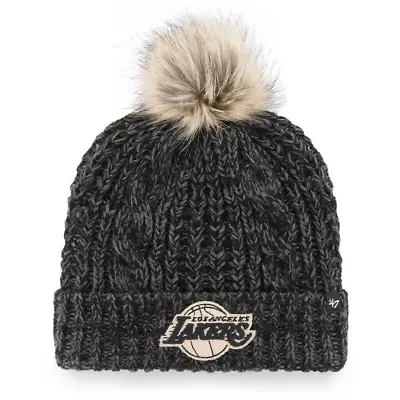 NBA Los Angeles Lakers Meeko Cuffed Knit Hat with Pom