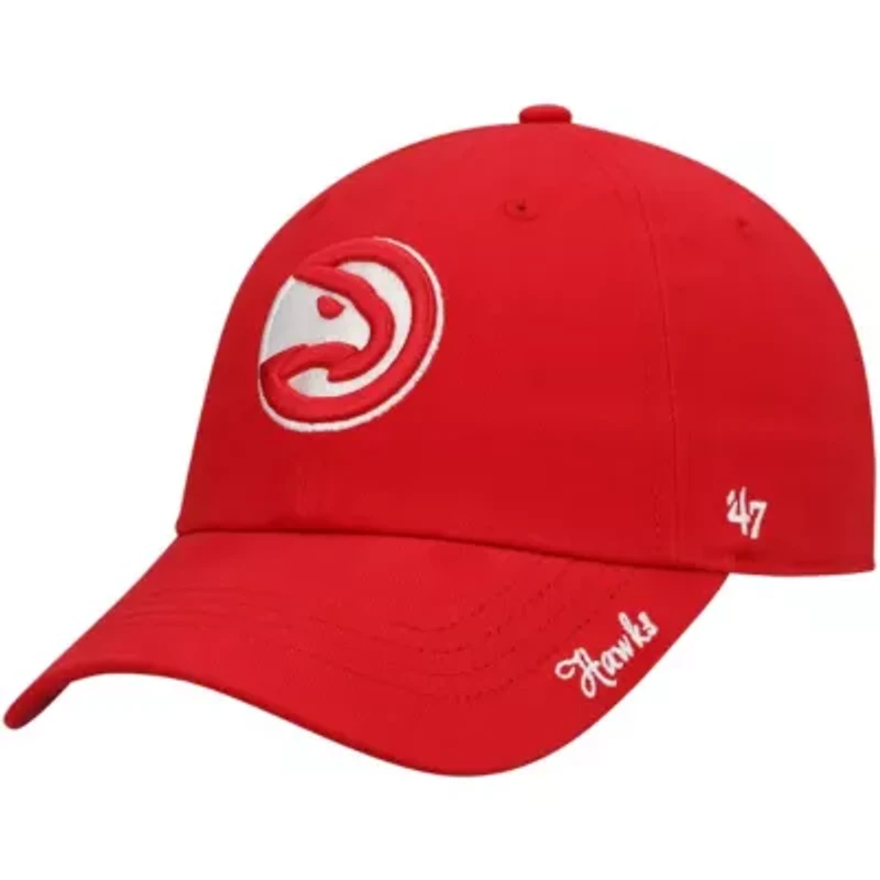 NBA Atlanta Hawks Miata Clean Up Logo Adjustable Hat