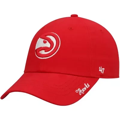 NBA Atlanta Hawks Miata Clean Up Logo Adjustable Hat