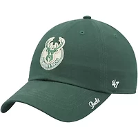 NBA Hunter Milwaukee Bucks Miata Clean Up Logo Adjustable Hat