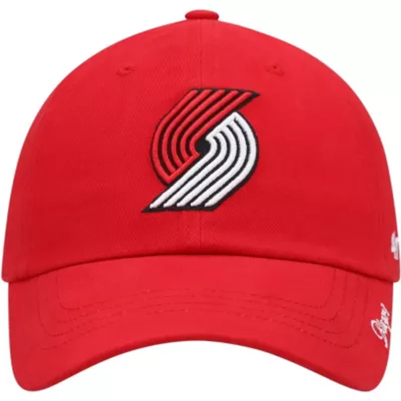 NBA Portland Trail Blazers Miata Clean Up Logo Adjustable Hat
