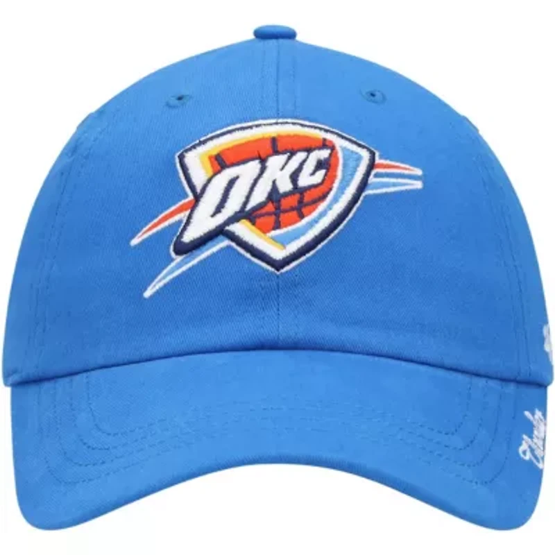 NBA Oklahoma City Thunder Miata Clean Up Logo Adjustable Hat