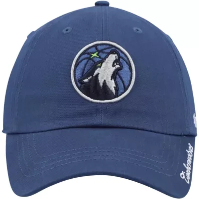 NBA Minnesota Timberwolves Miata Clean Up Logo Adjustable Hat