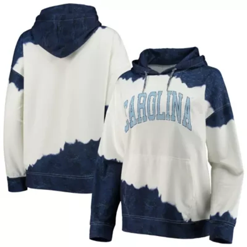 NCAA North Carolina Tar Heels For the Fun Double Dip-Dyed Pullover Hoodie