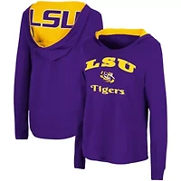 NCAA LSU Tigers Catalina Hoodie Long Sleeve T-Shirt