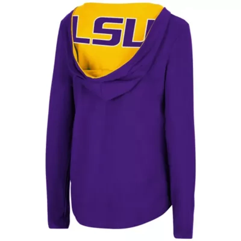 NCAA LSU Tigers Catalina Hoodie Long Sleeve T-Shirt