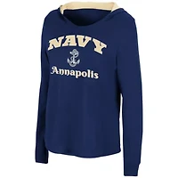 Navy Midshipmen NCAA Catalina Hoodie Long Sleeve T-Shirt