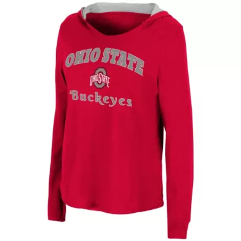 NCAA Ohio State Buckeyes Catalina Hoodie Long Sleeve T-Shirt