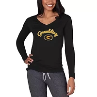 Grambling State Tigers NCAA Marathon Knit Long Sleeve V-Neck Top