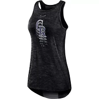 MLB Nike Colorado Rockies Logo Fade High Neck Performance Tank Top