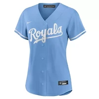MLB Nike Light Kansas City Royals Alternate Replica Team Logo Jersey